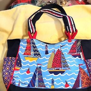 Paul Brent Canvas Beach Bag